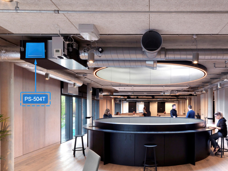 商务中心空调管道空气消毒设备