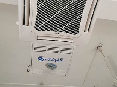 大型汽车修理厂异味车间空调与新风系统净化方案